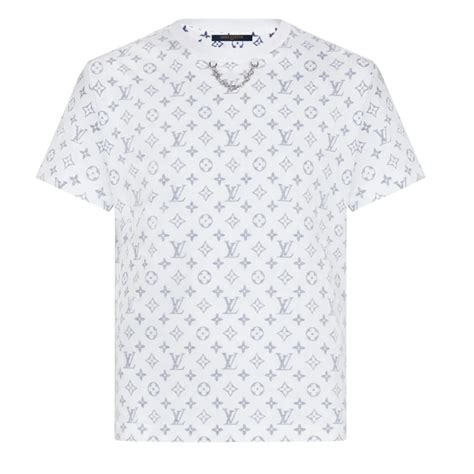 louis vuitton plain white t shirt|Louis Vuitton monogram shirt.